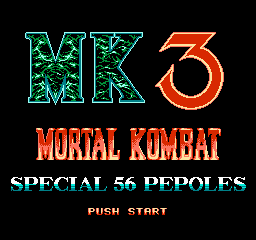 Mortal Kombat Special » NES Ninja